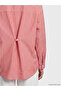 Natuvera Red Striped Poplin Women's Shirt - 3