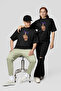 Wednesday Oversized T-Shirt |   Unisex 100% Cotton Black Printed Custom Design Tee - 5