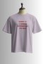 Sorry if I Looked Interested, I'M Not - Text Printed Unisex Oversize 24/1 Cotton T-Shirt - Special Collar Print - 2