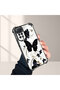 Redmi Note 11 Pro Compatible Kelebek Printed Transparent Silicone Shock Absorbing Case Stylish and Durable