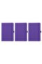 3 pcs Notebook JURSI - A5 PU with Pen Loop