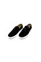 Black S Suede P Tasseled White Sole Loafer - 7