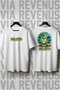 Mojito Printed Crew Neck Loose Fit 100% Cotton Unisex Tshirt