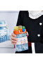 Design Double-Mouthed School Water Bottle - Leak-Proof Water Bottle with Straw and Flowing Water Feature