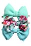 - Dalia Assorted Ribbon Bow Headband for Babies - Blue