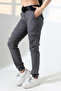 Linen Cargo Pocket Seasonal Trousers with Elastic Legs - 6