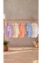 Women's 5-Pack White Lilac Beige Yavruağzı Blue Cotton Pcs Oversized Cotton Pcs Linen Single Pocketed Casual Shirts