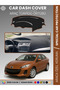 Mazda 3 (2009-2013) Dashboard Cover Panel Rug Si Protection Dashboard Protection Vehicle Specific Non-Slip Easy Installation