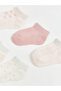 Esvab • Modern & Stylish Baby Girl Booties Socks 5-Pack - 3