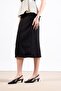 Evan Siyah Leather Women Heeled Shoes - 2