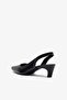 Punch Black Leather Women Heeled Shoes - 4