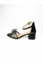 760 Black Heeled Girls' Evening Dress Shoes - 3