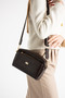 Women's 3-Eye Glasses Faux Leather Wide-Strap Crossbody Bag - 5