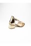 760 Gold Heeled Girls' Evening Dress Shoes - 4