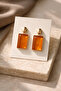 Rectangular Dangle Earrings