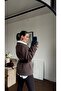 Large Buckled Belt Piece Jacket - 3