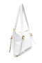Belt Zaral Women's Sleeve with Strap Detail Bag Si White - 6