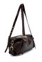 Belt Zaral Women's Sleeve with Strap Detail Bag Si Brown - 2