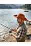 Men's Wide Brim Outdoor Adjustable Drawstring Safari Summer H Lightweight Camping Trekking Hat - 2