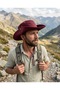 Men's Wide Brim Outdoor Adjustable Drawstring Safari Summer H Lightweight Camping Trekking Hat - 3