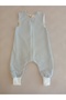 Sleeveless Spring Clothes for Warm Homes and Sweating Children 23-26 Degrees Inner Muslin Outer Flannel Sleeping Bag - 3