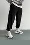 Set of 3 Elasticated Hem Men's Sweatpants (Regenerated Fabric) - 5