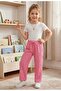 Unisex Children's Gofre Fabric Pants
