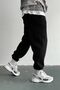 Set of 3 Elasticated Hem Men's Sweatpants (Regenerated Fabric) - 6