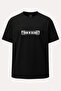Oversized Focus Fitness Gym Back Printed Wide Cut T-Shirt - 2