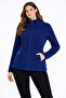 Women's Full Zippered Thick Windproof P Fleece Jacket Cardigan