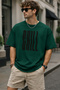 Unisex Chill Printed Oversized T-Shirt – Streetwear Style Comfortable Fit Casual T-Shirt