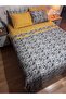 Papatya 3D Effect 100% Cotton Pcs Double Duvet Cover Set 6 Pieces - Boxed - 5