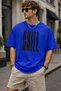 Unisex Chill Printed Oversized T-Shirt – Streetwear Style Comfortable Fit Casual T-Shirt