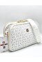 Women's Water-Resistant Printed Patterned 5-Compartment Messenger Shoulder Bag