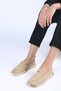 Laceless Buckle Detail Thermo Sole Genuine Leather Loafers 338-7086 Women's Shoes