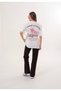 Unisex Streetwear Star Printed Oversized T-Shirt - 2