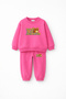 Super Bear Adventure Super Bear Printed Oversize Unisex Children's Tracksuit Set