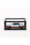 1:24 Scale Model Vehicle with Sound and Light, 4 Opening Doors, Opening Hood and Trunk, and Stand - Orange Gulf - 3