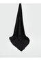 Black Basic Women's Shawl