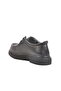 Black Genuine Leather Men's Casual Shoes - 4