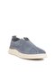 Blue Nubuck Genuine Leather Men's Casual Shoes - 3