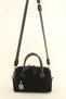 Women's Genuine Leather Suede Leather Cylinder with Long Strap and Accessories Clutch Bag - 6