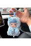 HACIPUPU Doll Keychain for Kids Colorful Plush Toy Cute Eyes Face, Best Gift Cartoon Doll for Girls - 3