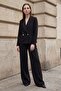 سترة MY FASHION ذات ياقة شال وأزرار أمامية