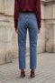 My Fashion High Waist, Ankle Length, Straight Leg, Pocketed Jeans - 3