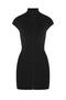 Agraflı Metal Snap Adjustable Odessa Mini Dress - 8