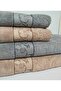 Ahenk 2 Pieces 50X90 cm and 2 Pieces 90X150 cm 100% Cotton High Grammage Bathroom Set - 2