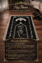 French Guipure Lace Embroidered Dowry Mat for Bride and Groom E Fiber-Filled 70X110 Size - 4