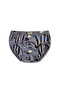 Boy's Stretch Fabric Combed Cotton Mixed Color Patterned Underpants Set of 6 / Briefs / Underwear - 6