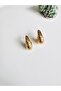 Steel Zircon Stone Tear Drop Earrings 2.5 cm - 3